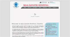 Desktop Screenshot of maagayatrihospital.com